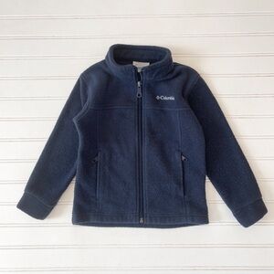 COLUMBIA VGUC Navy Steens Mountain Fleece Full Zip Jacket